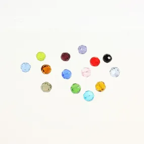 10mm Colored Faceted Round Bead (Pack of 10) 10mm Colored Faceted Round Bead (Pack of 10)