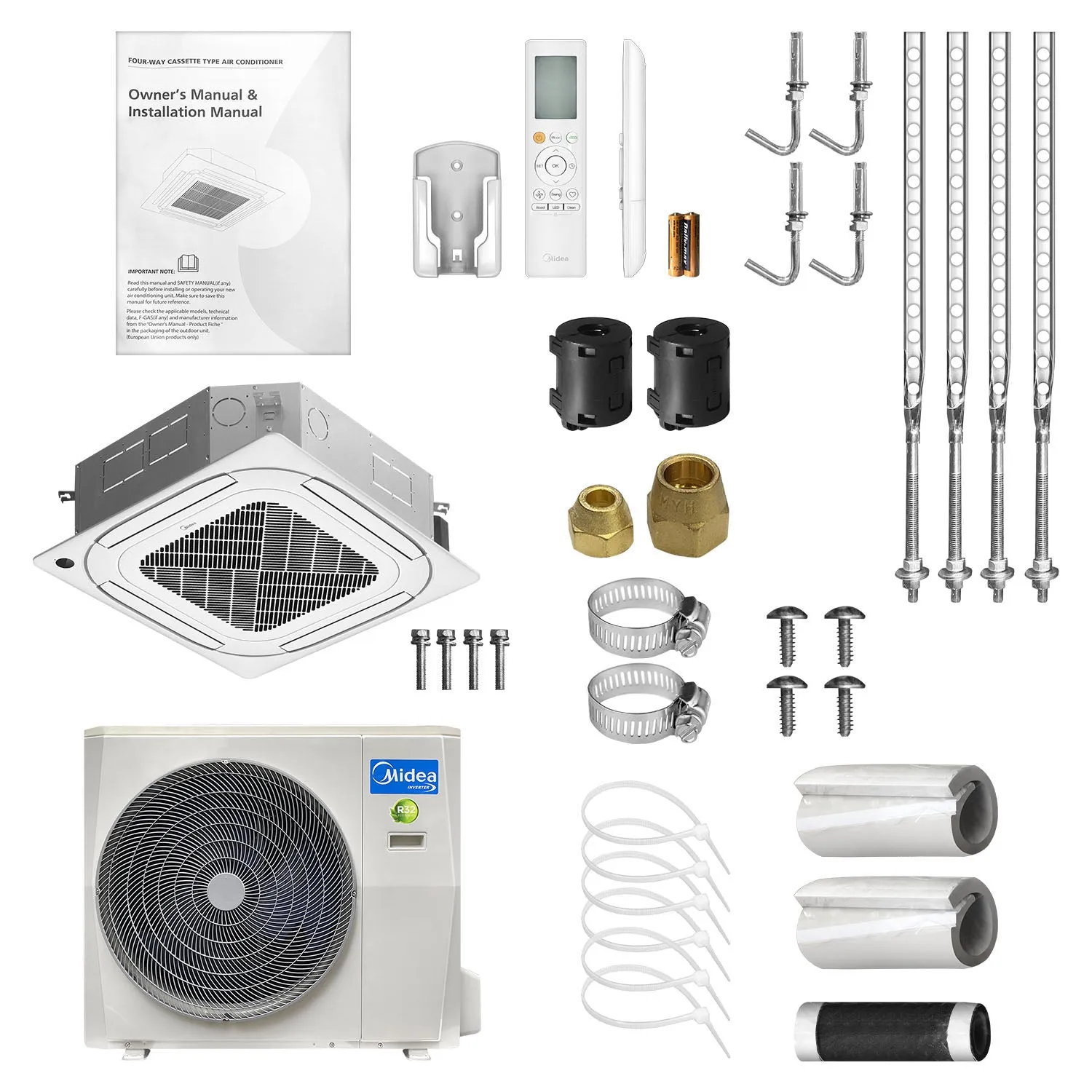 18000 BTU 4-Way Cassette AC (Inverter)