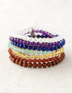 7 Gemstone Bracelet Chakra Pack 7 Gemstone Bracelet Chakra Pack