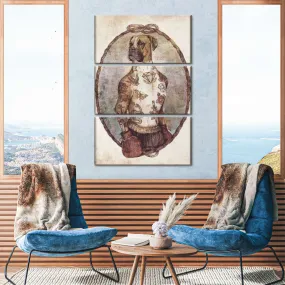 A Boxer Dog Wall Art A Boxer Dog Wall Art