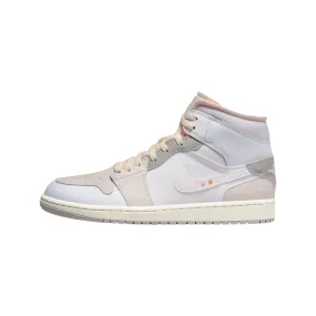 Air Jordan 1 Mid SE Craft Inside Out White Phantom Grey Sail Orange Air Jordan 1 Mid SE Craft Inside Out White Phantom Grey Sail Orange