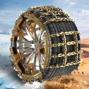 Anti-Slip Snow Chains Nine Grid For Tesla Model Y/3/X/S Anti-Slip Snow Chains Nine Grid For Tesla Model Y/3/X/S