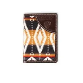 Ariat Men's Southwest Tri Fold Wallet Ariat Men's Southwest Tri Fold Wallet