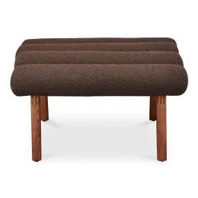 Arlo - Stool Performance Fabric - Dark Brown Arlo - Stool Performance Fabric - Dark Brown
