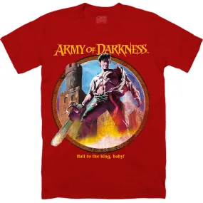 ARMY OF DARKNESS: HAIL TO THE KING - T-SHIRT (BLOOD RED) ARMY OF DARKNESS: HAIL TO THE KING - T-SHIRT (BLOOD RED)