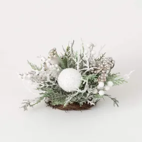 Artificial Winter Pine Orb Multicolor 8"H Artificial Winter Pine Orb Multicolor 8"H