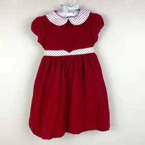 Bella Bliss Girls Red Corduroy Dress 24 Months Bella Bliss Girls Red Corduroy Dress 24 Months