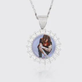 Big Stone Custom Image Circle Pendant Big Stone Custom Image Circle Pendant