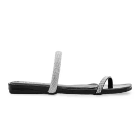 Black Fancy Slipper FN7754 Black Fancy Slipper FN7754