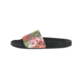 Blooms Slide Sandals GG Supreme Monogram Beige Size 38 Blooms Slide Sandals GG Supreme Monogram Beige Size 38