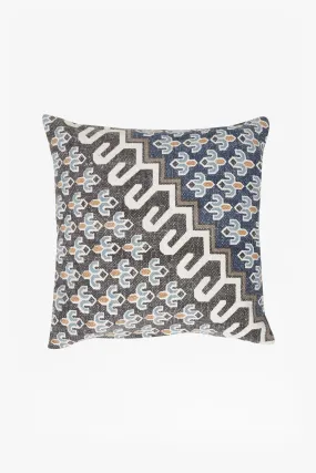 Blue Poppy Field Cushion Blue Poppy Field Cushion