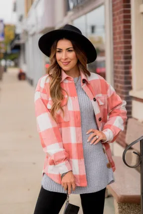 Bold Plaid Shacket Bold Plaid Shacket