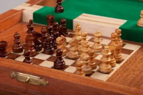 BOOK - WOODEN MAGNETIC Travel Chess Set - SMALL BOOK - WOODEN MAGNETIC Travel Chess Set - SMALL