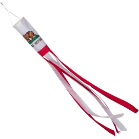 California Republic Embroidered Windsock California Republic Embroidered Windsock