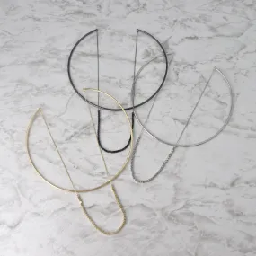 Chain and Cuff Layered Necklace Chain and Cuff Layered Necklace