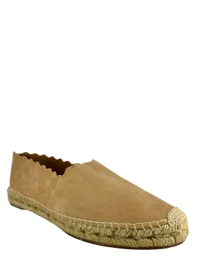 Chloe Lauren Scalloped Suede Espadrilles Size 10 Chloe Lauren Scalloped Suede Espadrilles Size 10