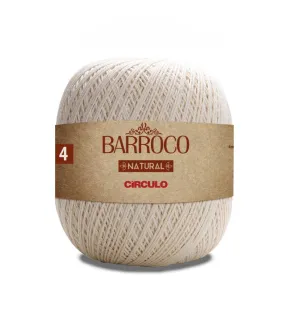 Circulo Barroco Natural 100% Cotton Yarn, 400g Circulo Barroco Natural 100% Cotton Yarn, 400g