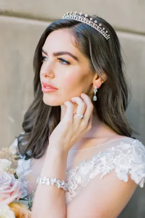 CLAIRE Petite Wedding Tiara CLAIRE Petite Wedding Tiara