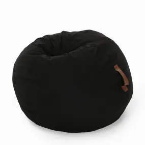 Contemporary 5 Foot Bean Bag with Vinyl Straps - NH212413 Contemporary 5 Foot Bean Bag with Vinyl Straps - NH212413
