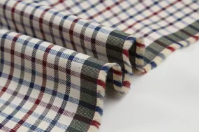 Cotton Checks Twill for Shirting - Multicolor Cotton Checks Twill for Shirting - Multicolor