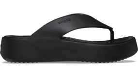 Crocs Getaway Platform Flip Black Crocs Getaway Platform Flip Black