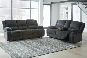 Draycoll Reclining Sofa and Reclining Loveseat Draycoll Reclining Sofa and Reclining Loveseat