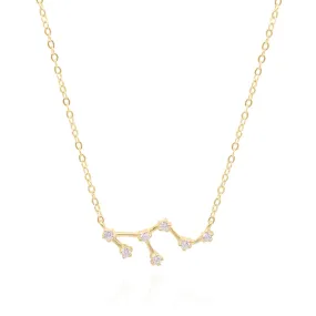 Esphyr Constellation Zodiac Necklace | 18K Gold Plated Esphyr Constellation Zodiac Necklace | 18K Gold Plated