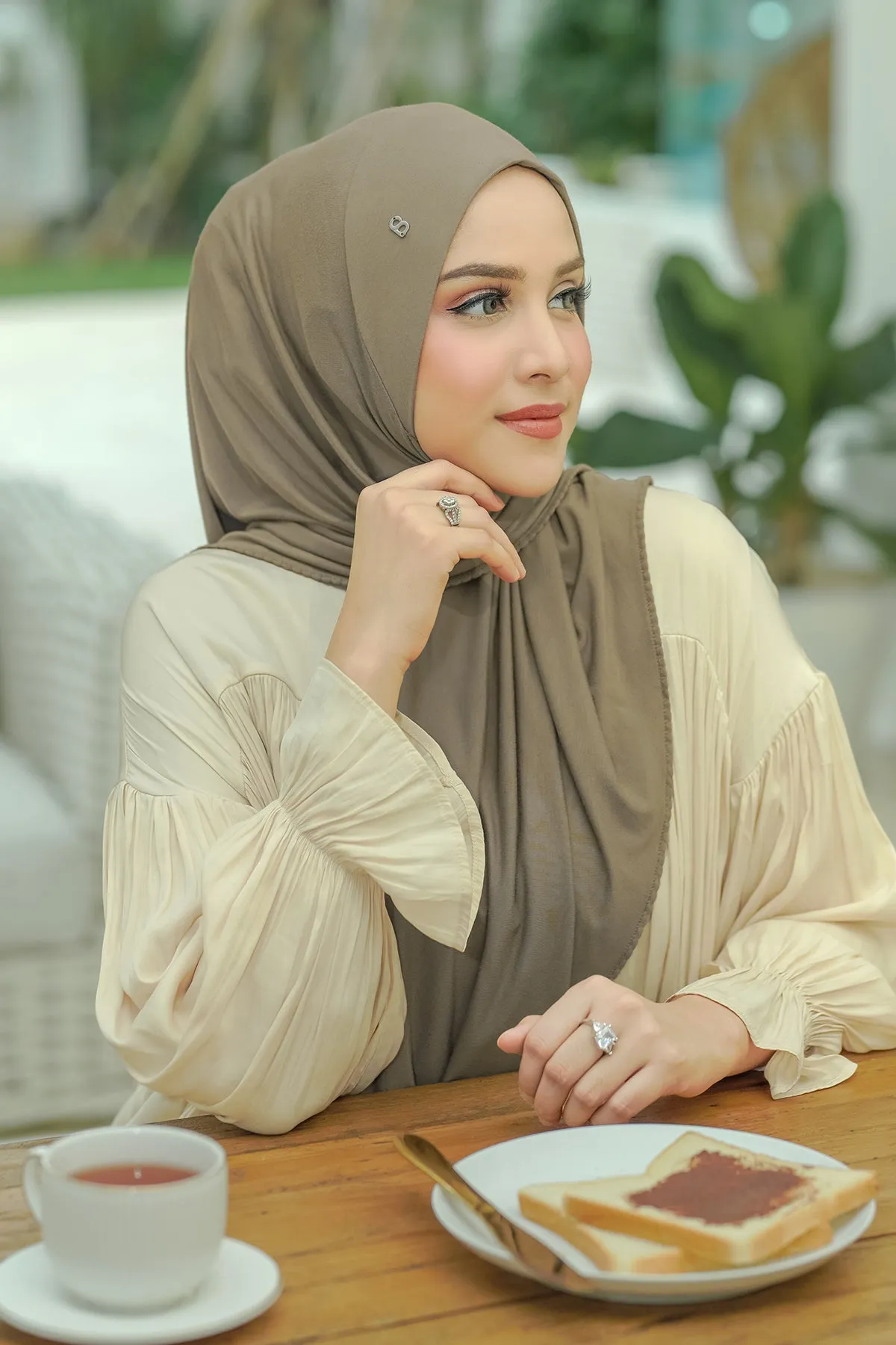 Everyday Jersey Slip-on - Toffee