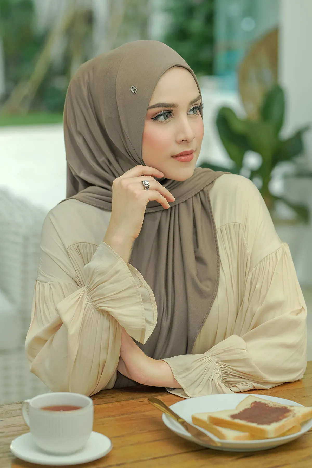 Everyday Jersey Slip-on - Toffee