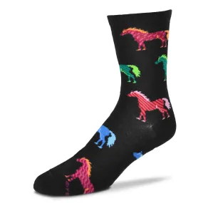 FBF Retro Horses Sock FBF Retro Horses Sock