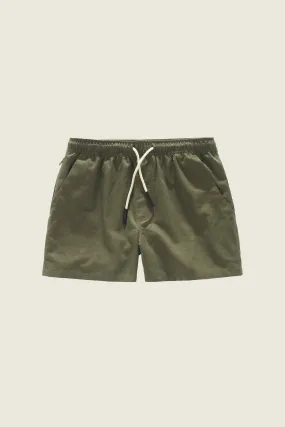 FINAL SALE: Army Linen Cotton Shorts FINAL SALE: Army Linen Cotton Shorts