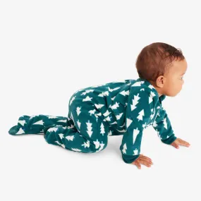 Fleece zip footie Fleece zip footie