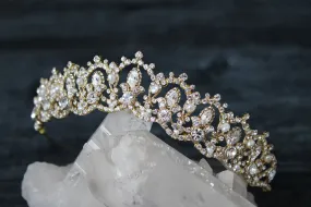 Freshwater Pearl SERENA Bridal Tiara Freshwater Pearl SERENA Bridal Tiara