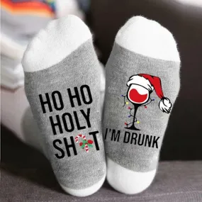 Funny Christmas Slipper Socks Funny Christmas Slipper Socks