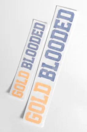 Gold Blooded (Royal/Gold 4"   6" Vinyl 2-Pack) Gold Blooded (Royal/Gold 4"   6" Vinyl 2-Pack)