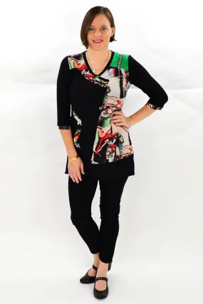 Green Rebecca Tunic Top Green Rebecca Tunic Top