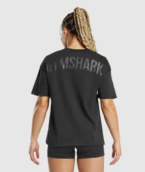 GS Power Oversized T-Shirt - Black GS Power Oversized T-Shirt - Black