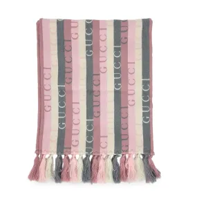 GUCCI: Wood Stripes Scarf GUCCI: Wood Stripes Scarf