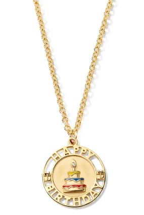 Happy Birthday Necklace Happy Birthday Necklace