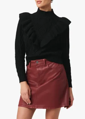 HARLEY RUFFLE SWEATER HARLEY RUFFLE SWEATER