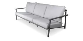 Havana 3 Seater in Gunmetal with Charcoal Rope Inlay and Olefin Cushions Havana 3 Seater in Gunmetal with Charcoal Rope Inlay and Olefin Cushions
