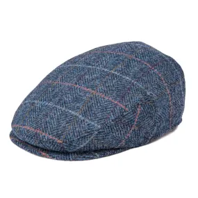 Herringbone Plaid Tweed Flat Cap Herringbone Plaid Tweed Flat Cap