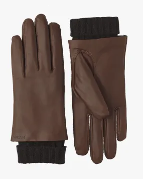 Hestra Womens Megan Wool Lined Hairsheep Leather Gloves - Chestnut Hestra Womens Megan Wool Lined Hairsheep Leather Gloves - Chestnut