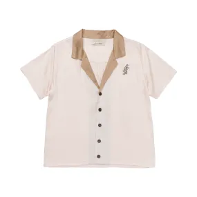 Honor The Gift Womens Notes Camp Shirt Cream Honor The Gift Womens Notes Camp Shirt Cream