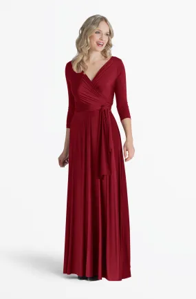 Iris Maxi Petite Ruby Red / XS/S - Formal Floor Length Convertible Dresses Iris Maxi Petite Ruby Red / XS/S - Formal Floor Length Convertible Dresses