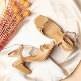Jewel Heels (BEIGE) Accessories Blocks Heels Jewel Heels (BEIGE) Accessories Blocks Heels