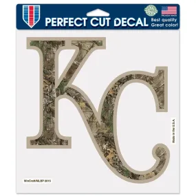 Kansas City Royals / Camo MLB Perfect Cut Color Decal 8" x 8" by Wincraft Kansas City Royals / Camo MLB Perfect Cut Color Decal 8" x 8" by Wincraft