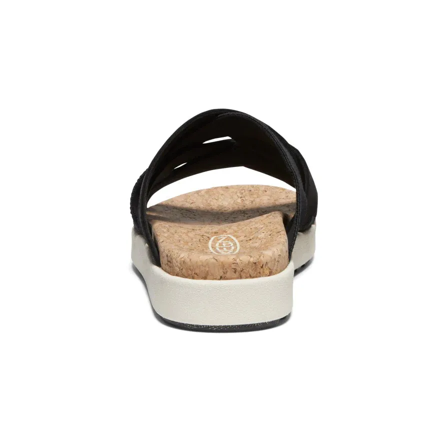 Keen Elle Mixed Slide Black Birch Women's
