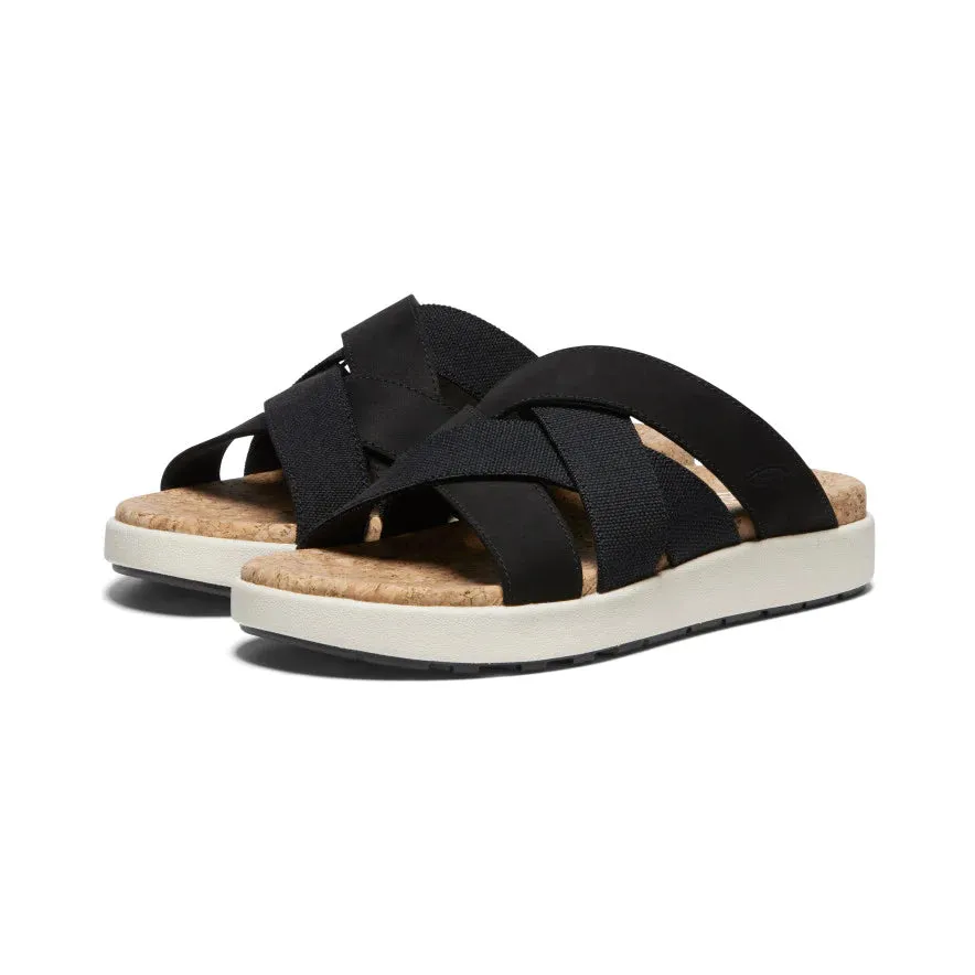 Keen Elle Mixed Slide Black Birch Women's