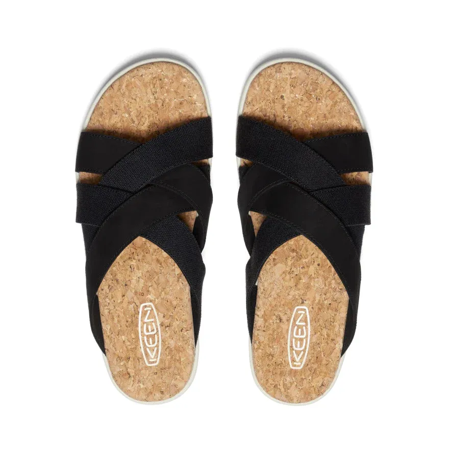 Keen Elle Mixed Slide Black Birch Women's